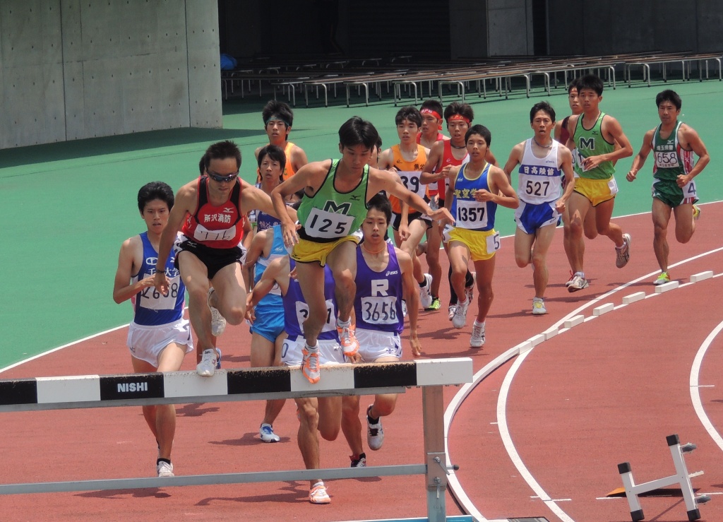 140 埼玉県立松山高等学校陸上競技部 大会速報と練習風景